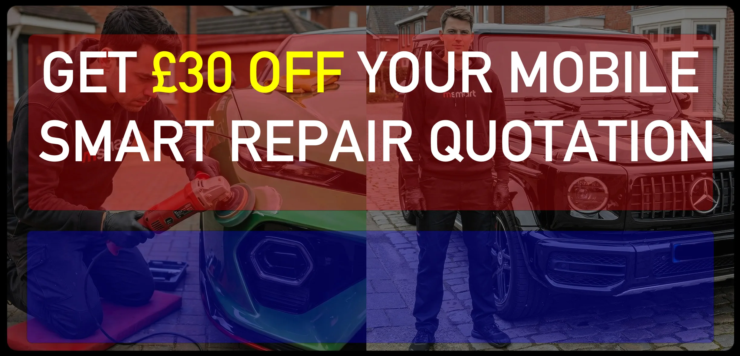 Get £30 off your SMART repair — code SMASH30FERRARI